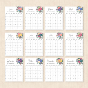 calendario 2027 para imprimir