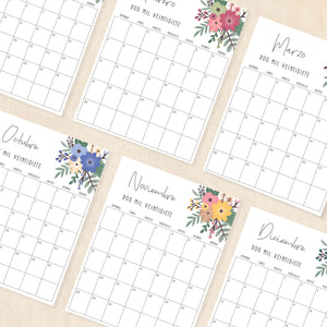 calendario 2027 para imprimir