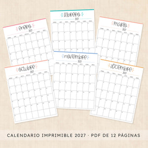 calendario 2027