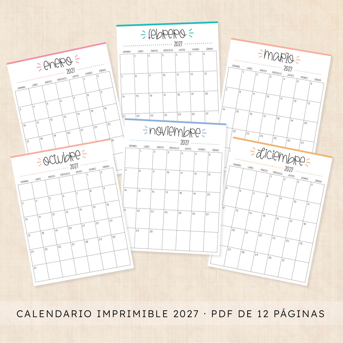calendario 2027