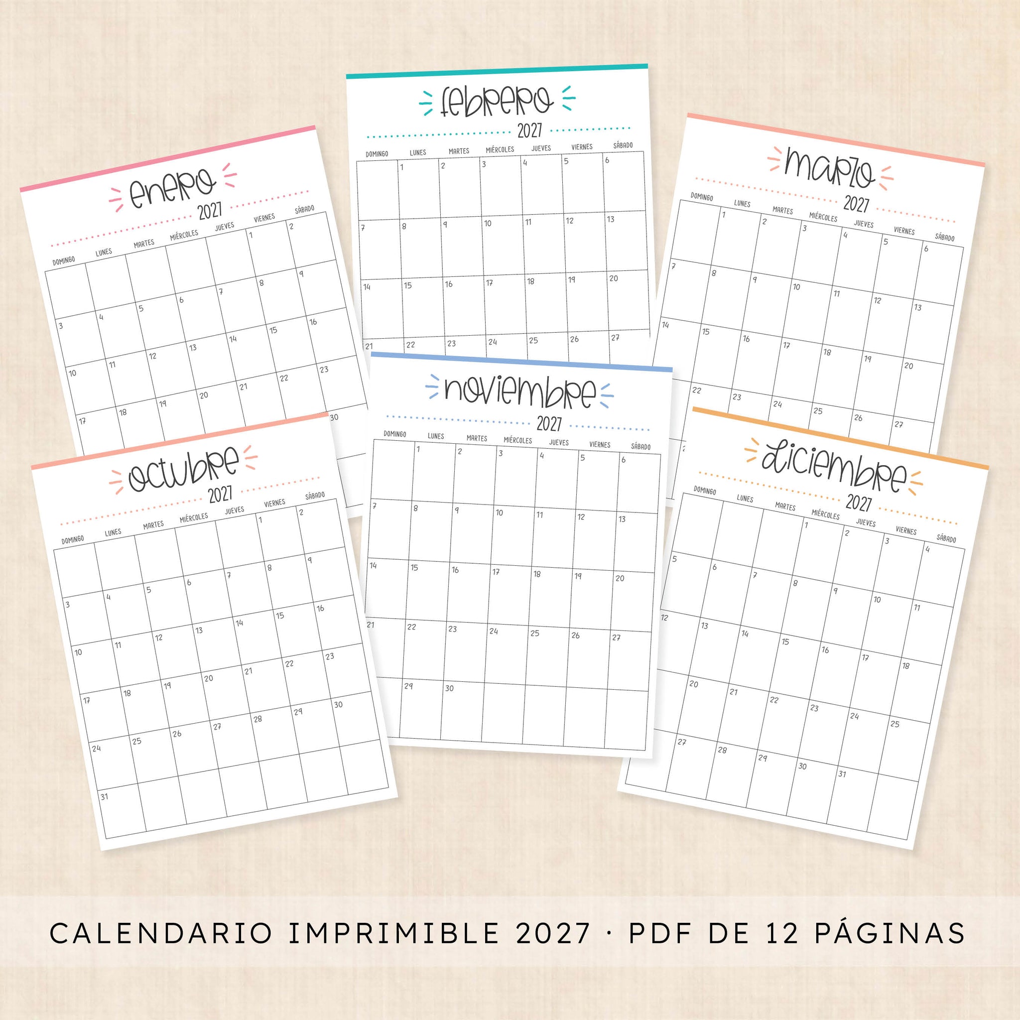 calendario 2027
