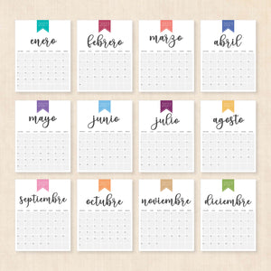 calendario 2027 para imprimir