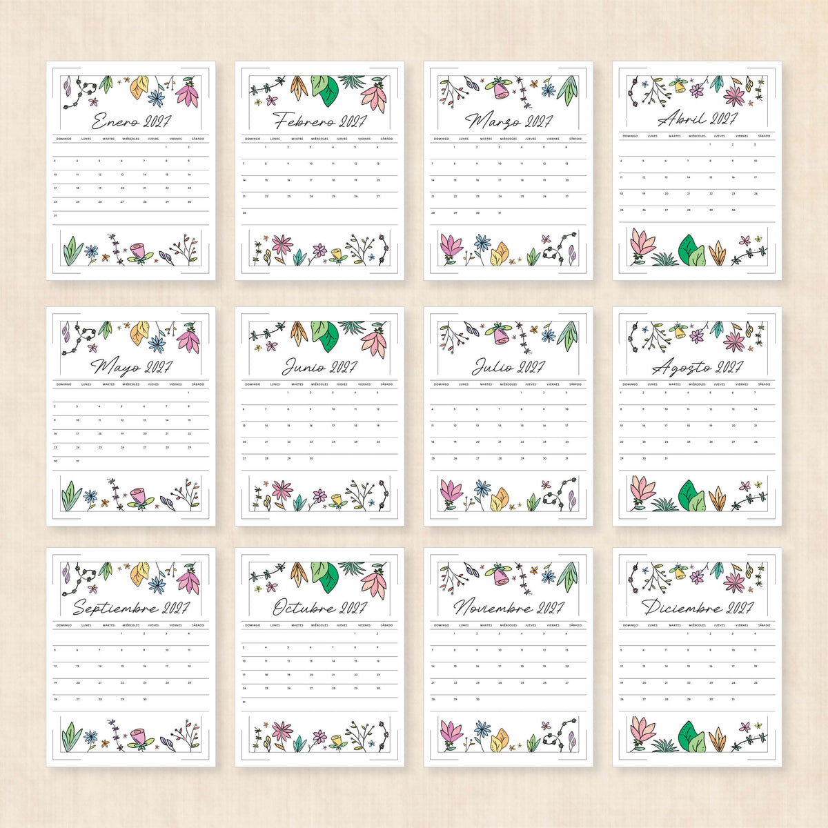 calendario 2027