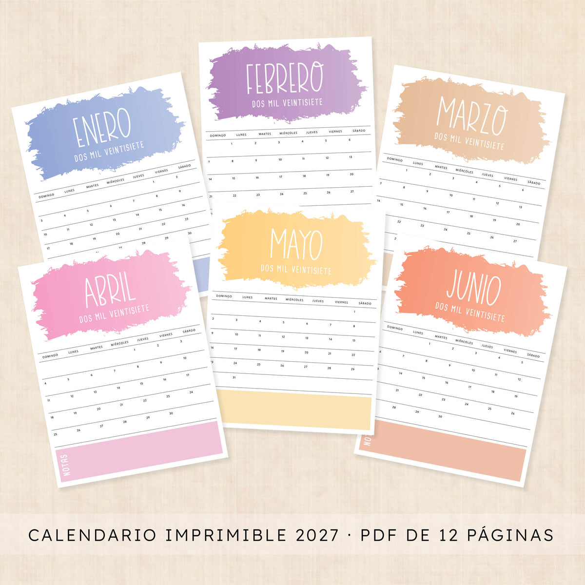 calendario 2027
