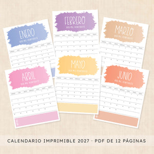 calendario 2027