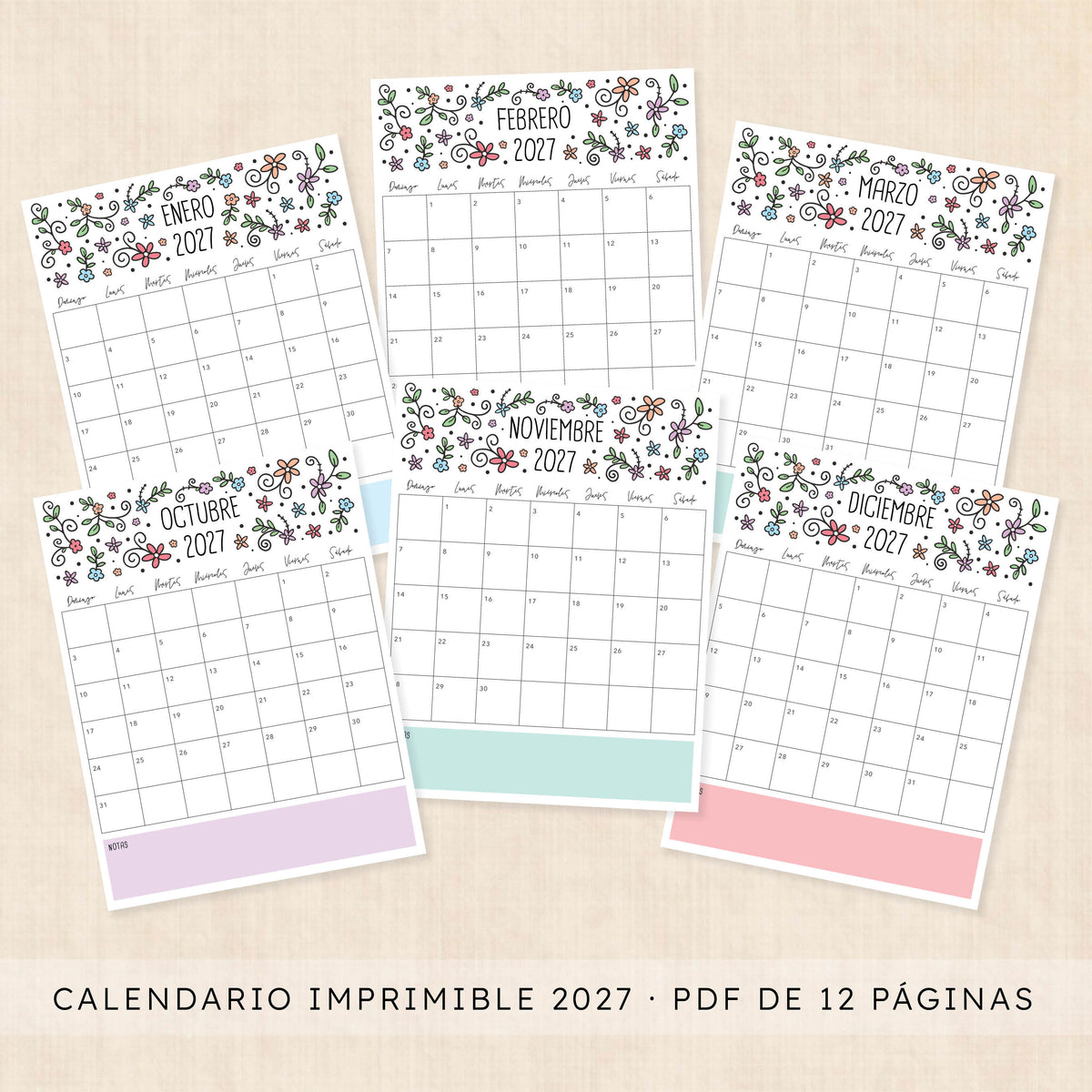 calendario 2027