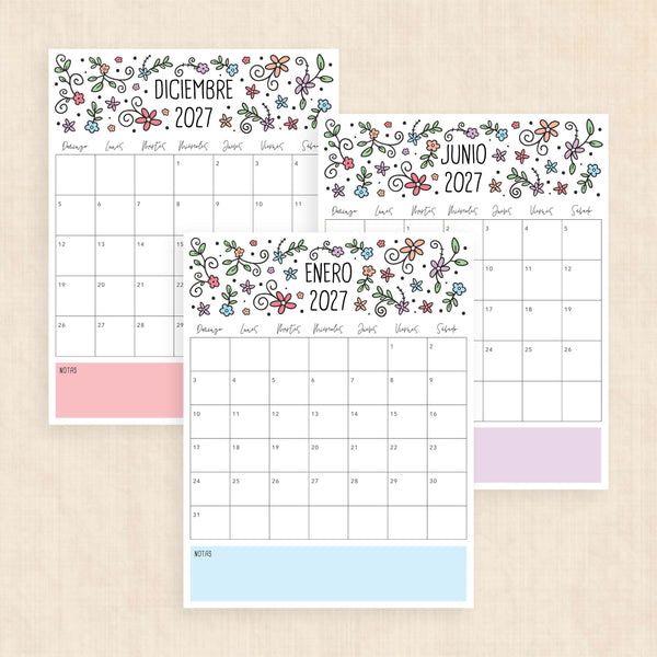 calendario 2027