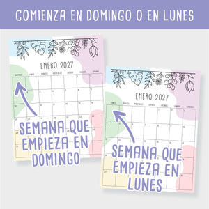 calendario 2027