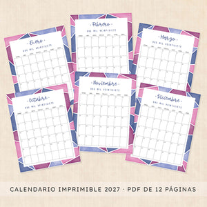 calendario 2027
