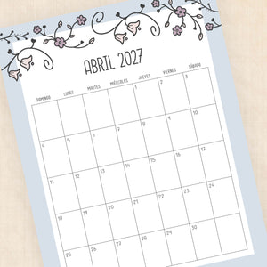 calendario 2027