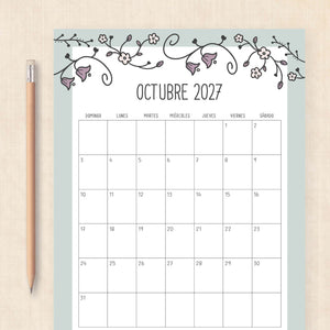 calendario 2027