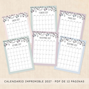 calendario 2027