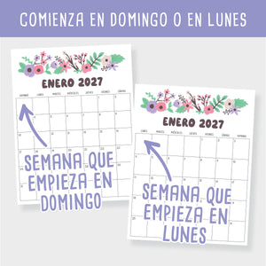 calendario 2027