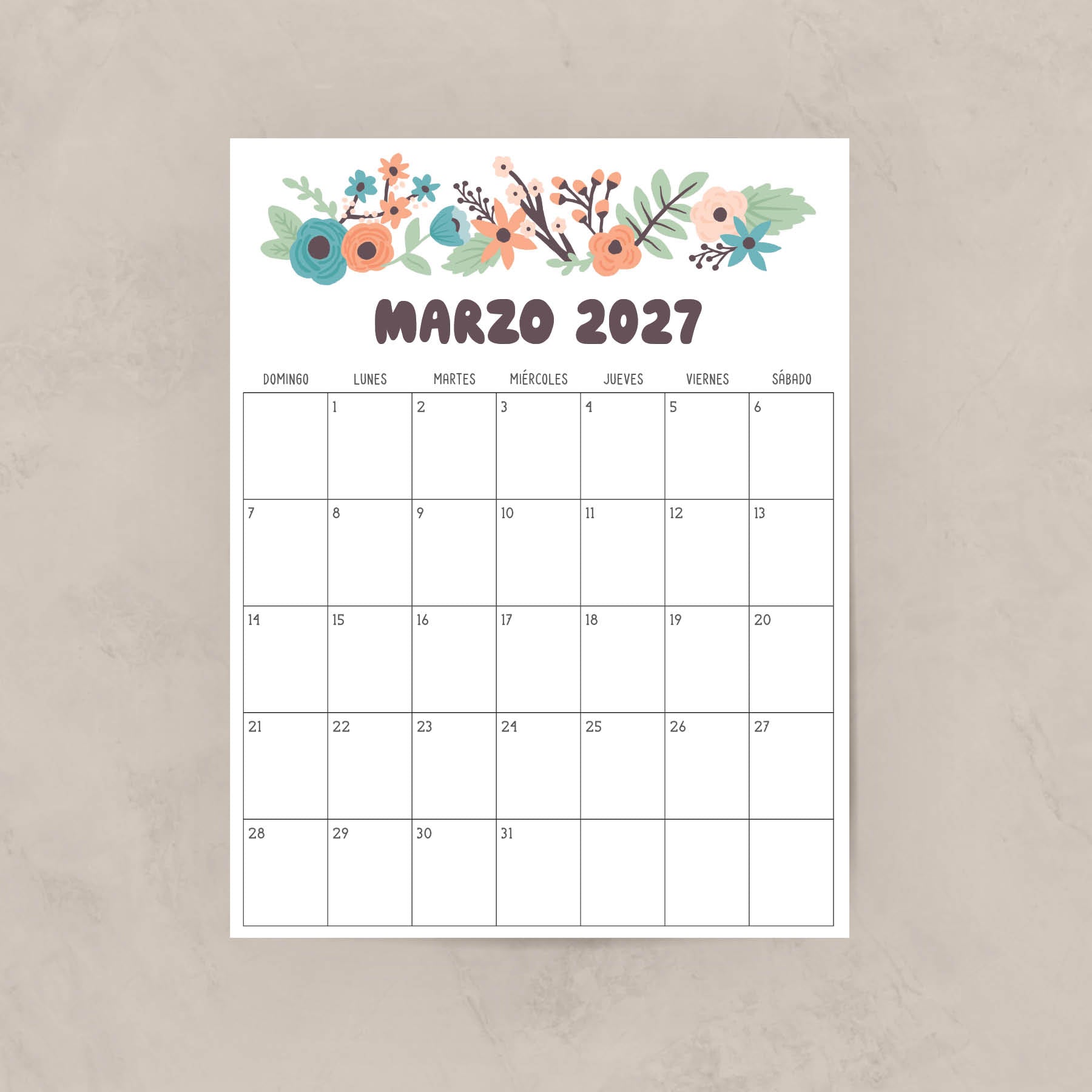 calendario 2027