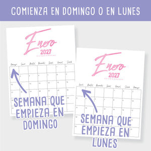 calendario 2027