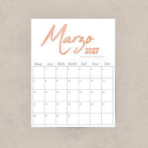 calendario 2027