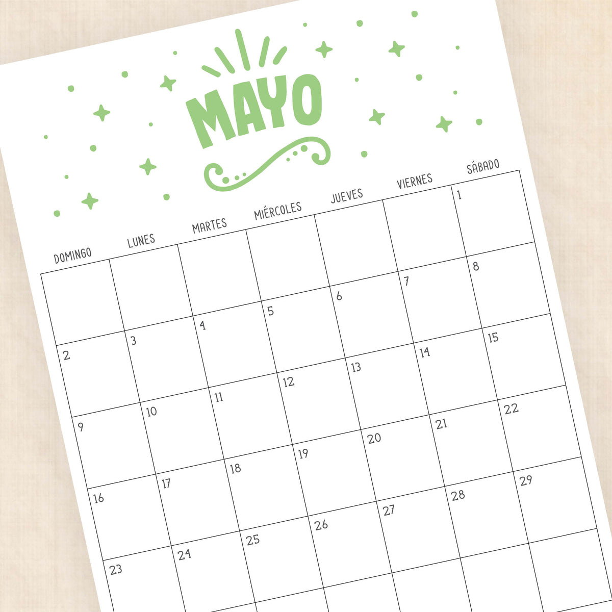 calendario 2027 para imprimir