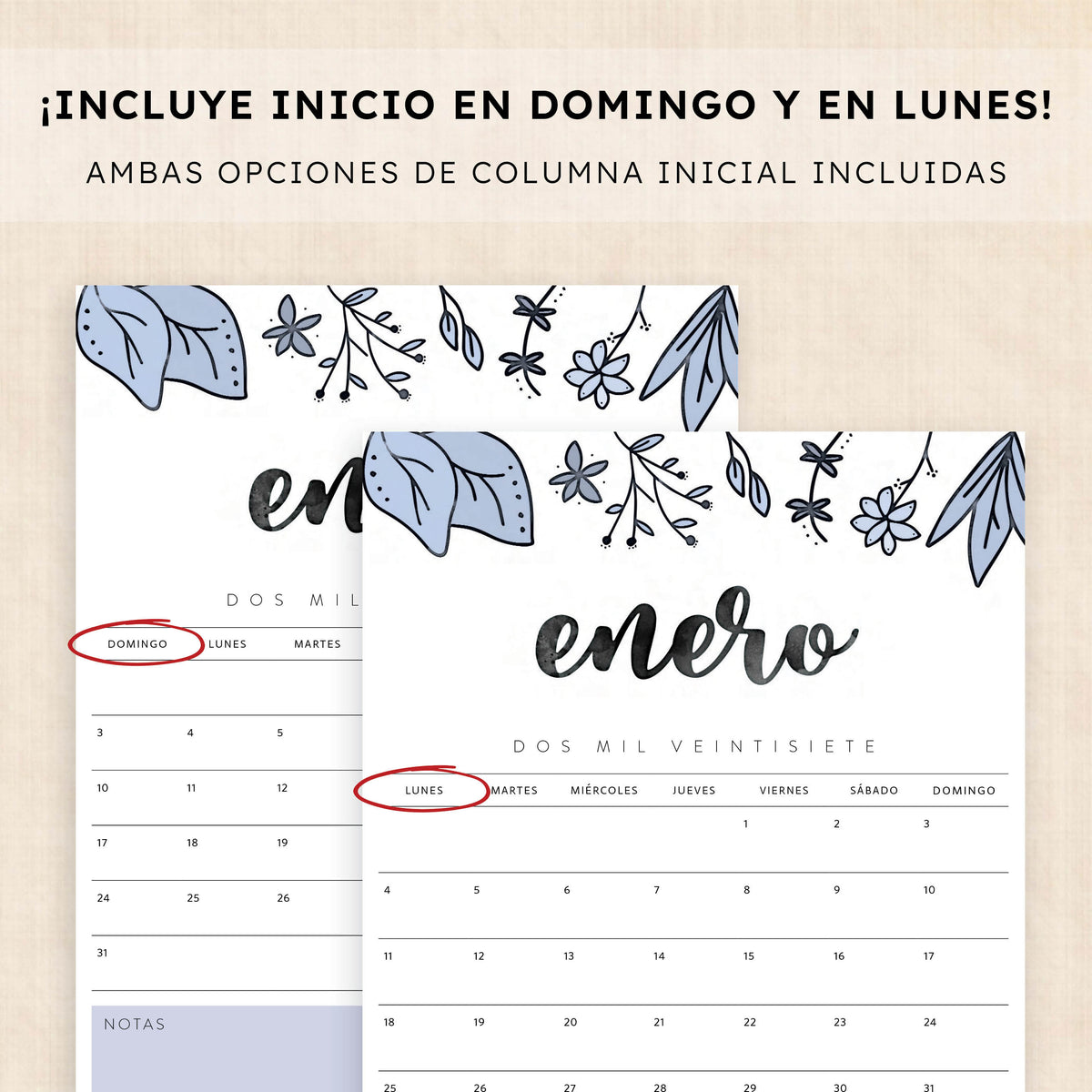 calendario 2027