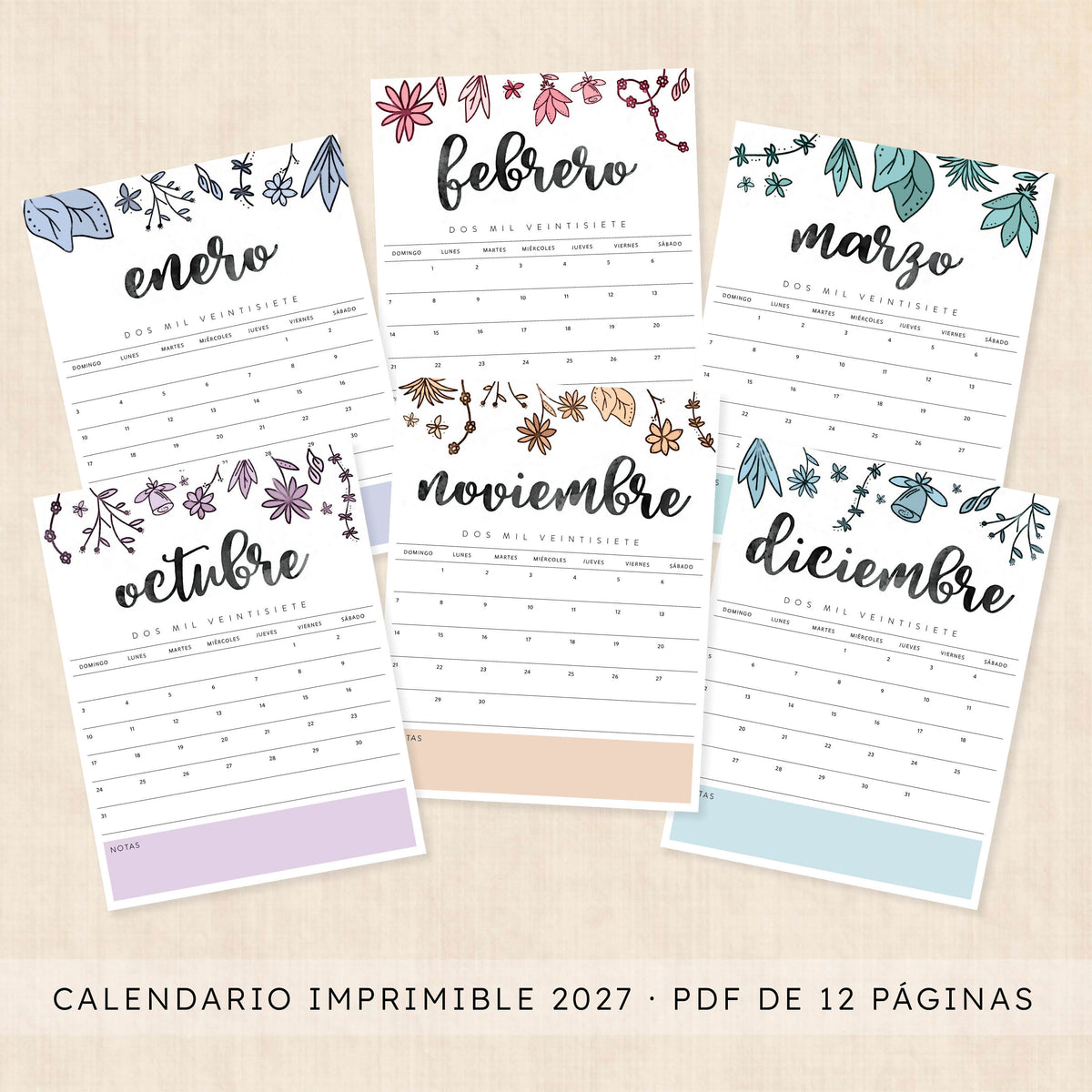 calendario 2027