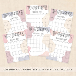 calendario 2027