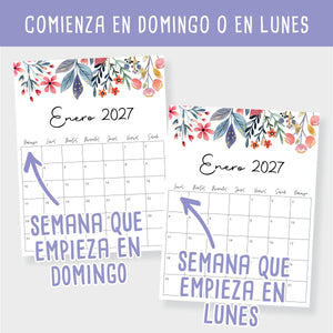 calendario 2027