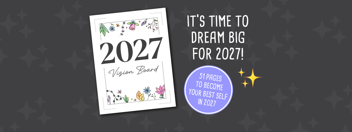 2027 vision board template