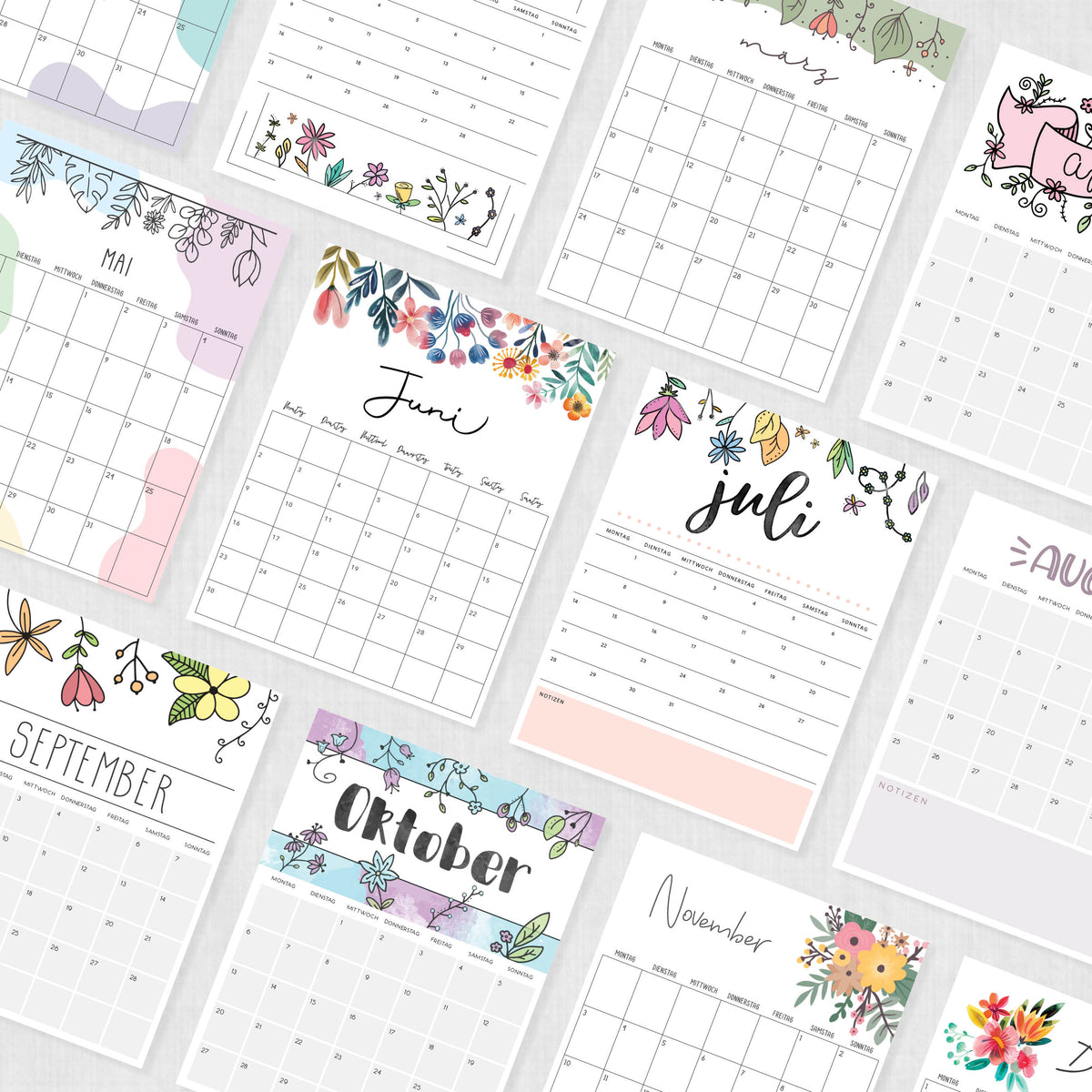 2027 kalender pdf deutsch