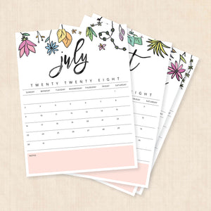 2028 calendar printable