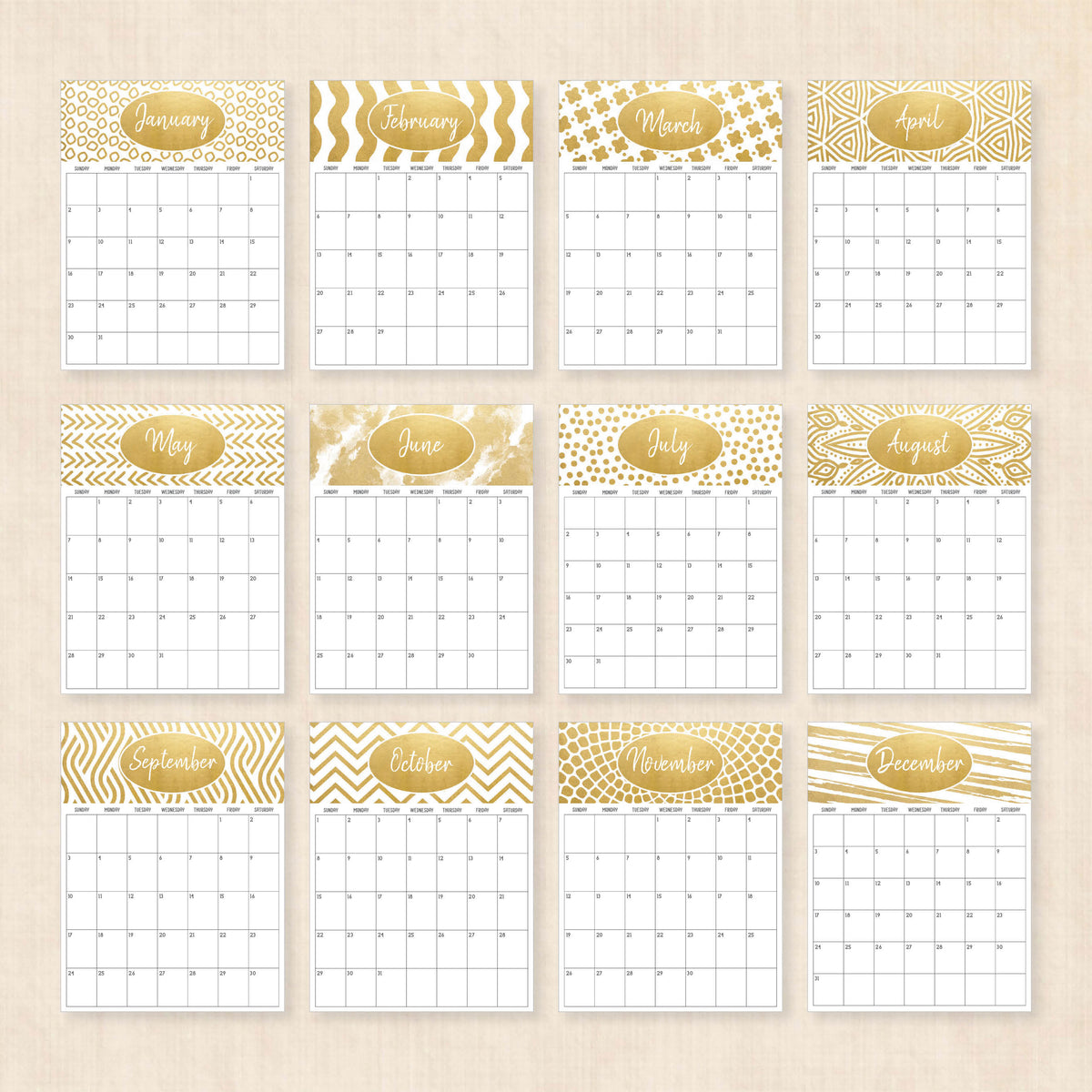 2028 calendar printable