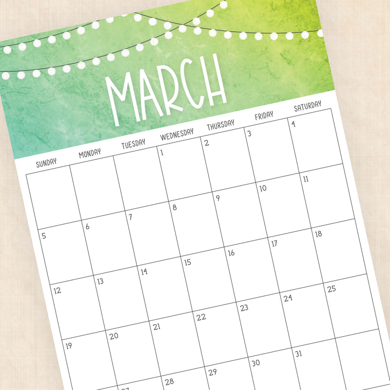 2028 calendar printable