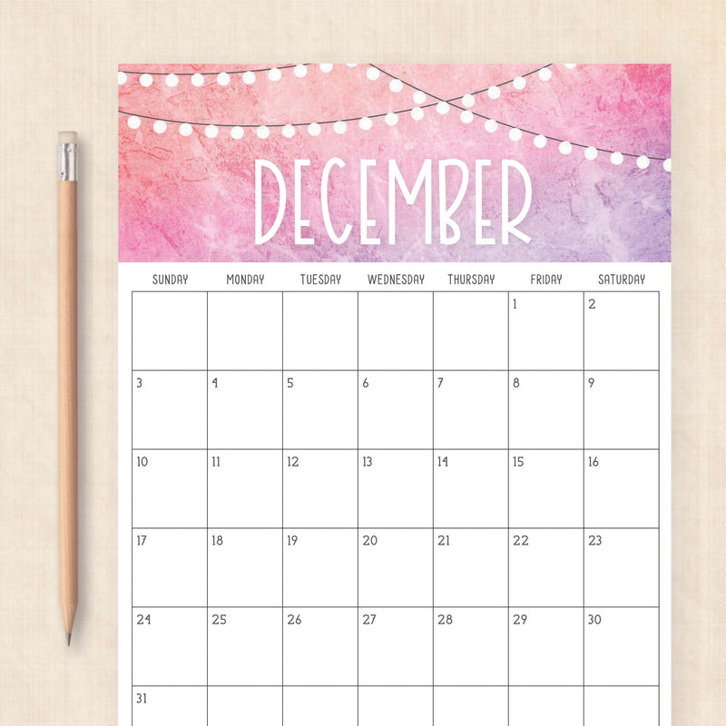 2028 calendar printable