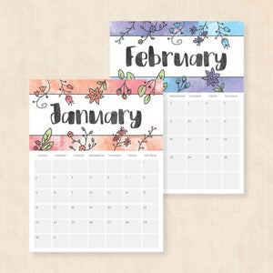 2028 calendar printable