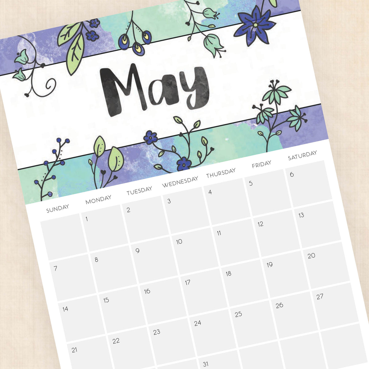 2028 calendar printable