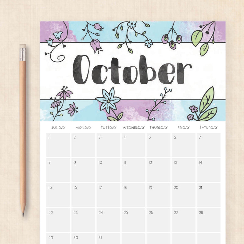 2028 calendar printable