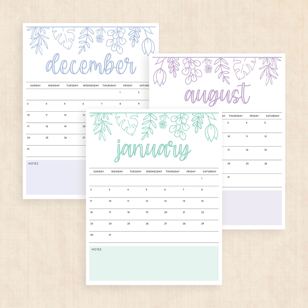 2028 calendar printable