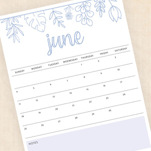2028 calendar printable