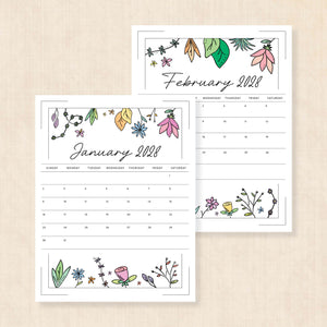 2028 calendar printable