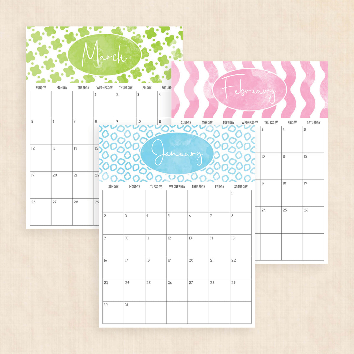 2028 calendar printable