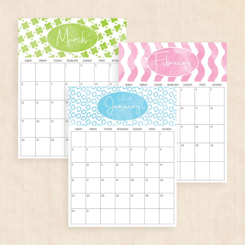 2028 calendar printable