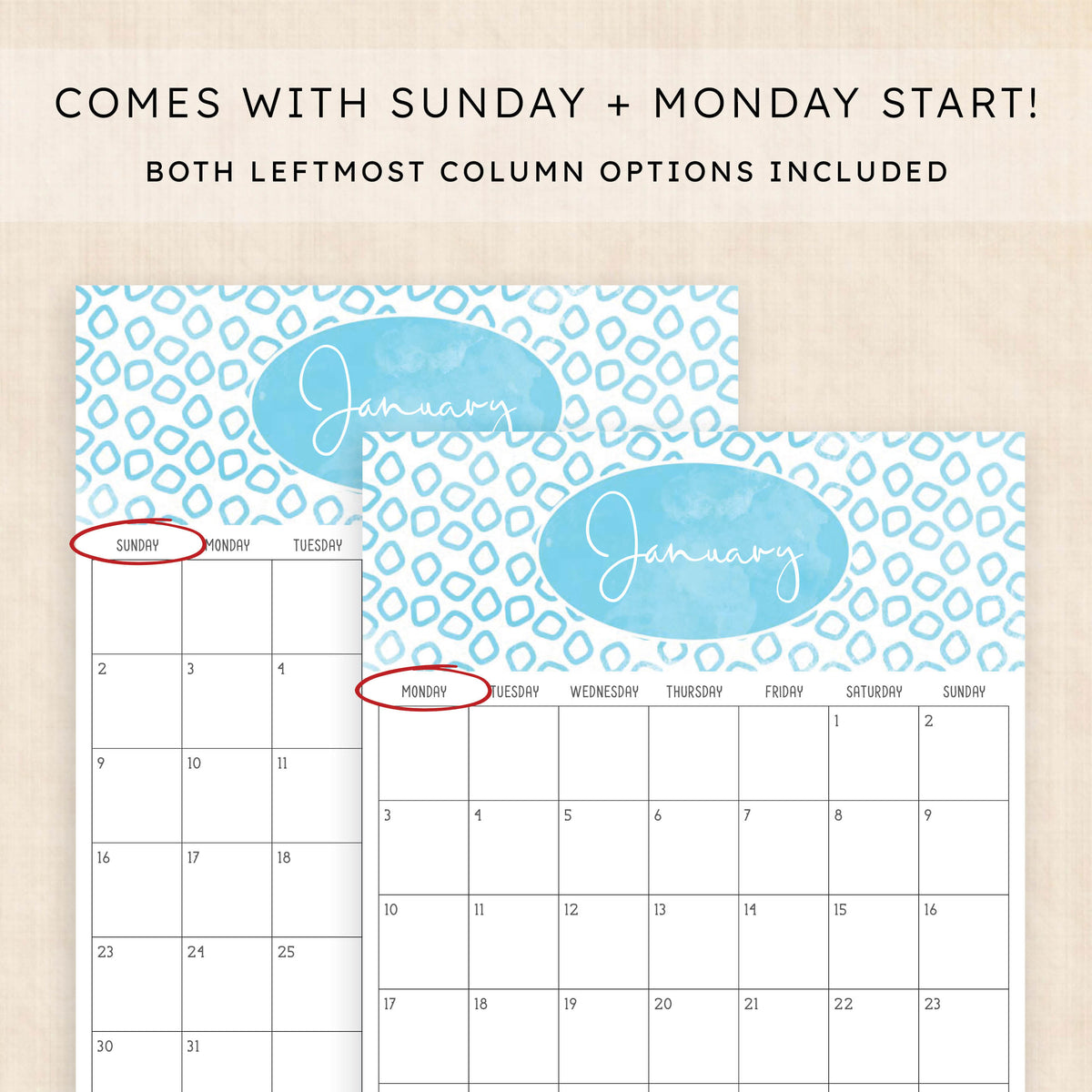 2028 calendar printable