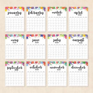 2028 calendar printable