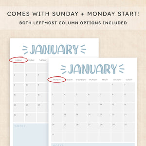 2028 calendar printable