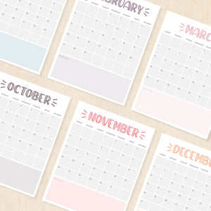2028 calendar printable