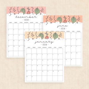 2028 calendar printable