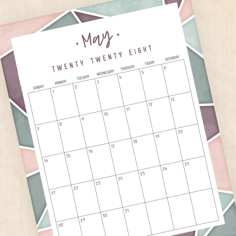 2028 calendar printable