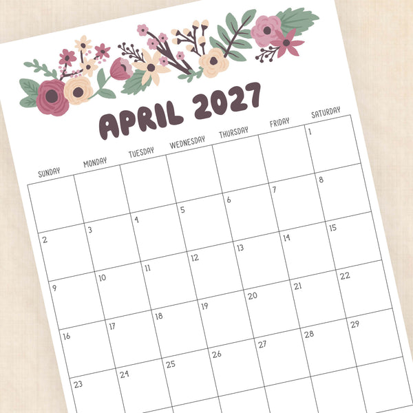 2028 calendar printable