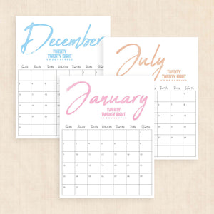 2028 calendar printable