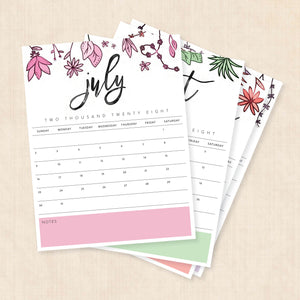 2028 calendar printable