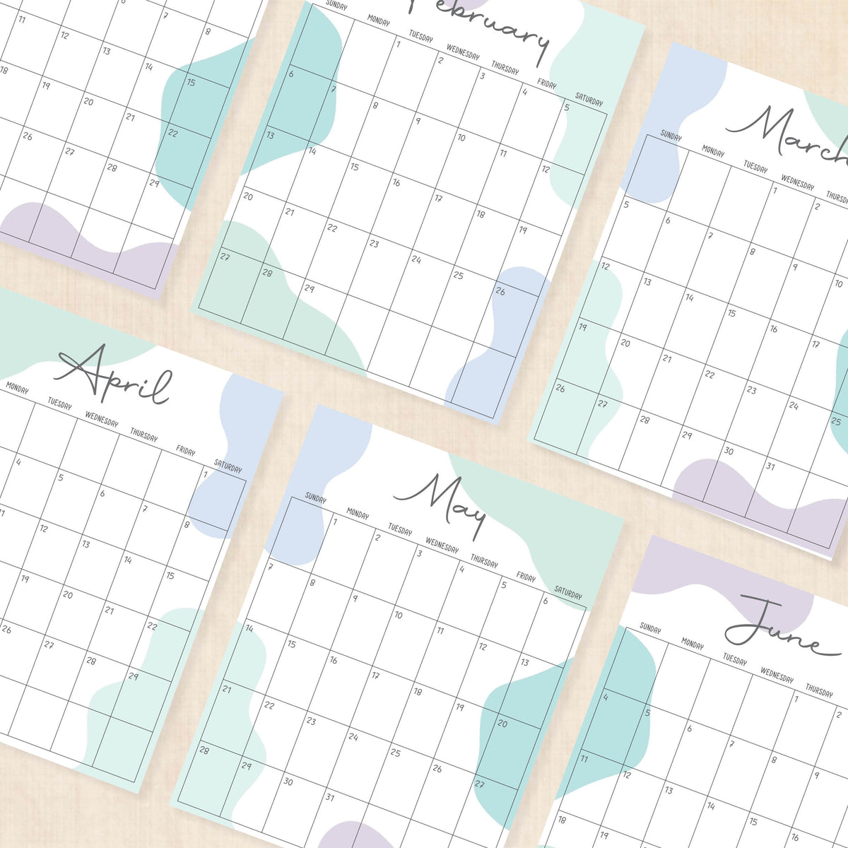 2028 calendar printable