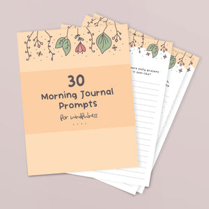 Mindfulness Journaling Prompts